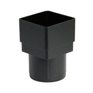 Pipelife Square to Round Downpipe Adaptor