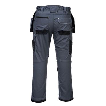 Portwest T602 PW3 Holster Work Trousers - Zoom Grey/Black