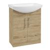 Strata 650mm 2 Door Unit with Basin