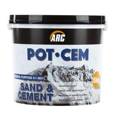 POT SAND & CEMENT BUCKET READY MIXED 5KG