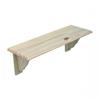 PINE STRAIGHT SHELF 1200mm