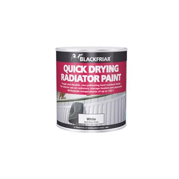 BLACKFRIAR QUICK DRYING RADIATOR PAINT WHITE 250ML