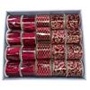 6CM X 2.7M BURGUNDY VELVET RIBBON
