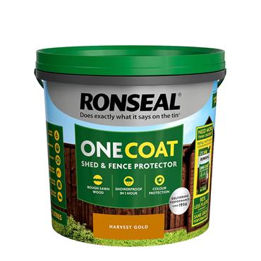 ONE COAT SHED & FENCE PROTECTOR HARVEST GOLD