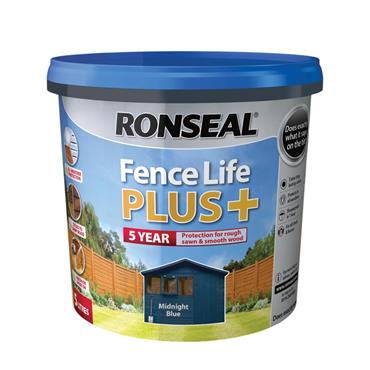 RONSEAL FENCE LIFE PLUS MIDNIGHT BLUE