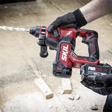 20V CORDLESS BRUSHLESS SDS DRILL BATTERY AND CHARGER