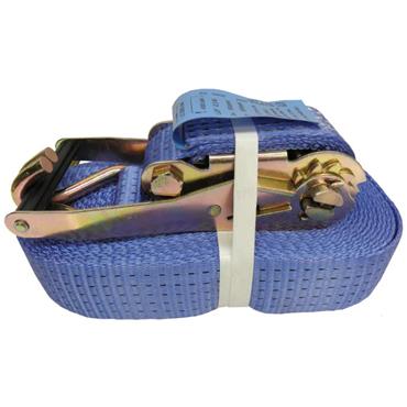 8MT x 50mm  RATCHET STRAP 5 TON SINGLE HOOK
