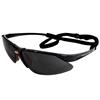 SAFETY GLASSES VORTEX BLACK LENSE CORDED