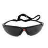 SAFETY GLASSES VORTEX BLACK LENSE CORDED