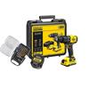 18V STANLEY FATMAX BRUSHLESS COMBI DRILL, 2.0AH BATTERY