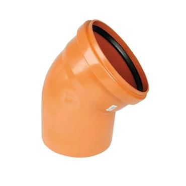 4``X45' SINGLE COLLAR SEWER BEND