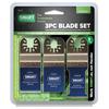 TEC7 SMART TRADE 3 PIECE MULTI TOOL BLADE SET