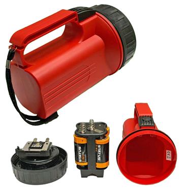 STATUS TORCH 13 LED LANTERN 4D RED