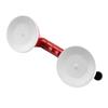 Double plastic suction cup, 70 Kg.