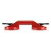 Double plastic suction cup, 70 Kg.