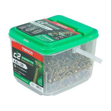 C2 Screw PZ2 CSK - ZYP (TUB) 4.0 x 30  (1,500)TUB