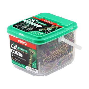 C2 Screw PZ2 CSK - ZYP (TUB) 4.0 x 60    ( 600 )TUB
