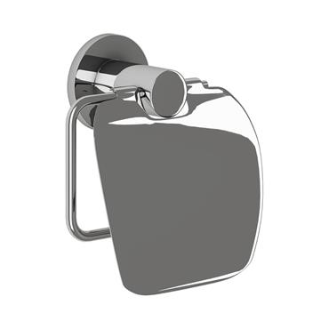 TEMA MALMO TOILET ROLL HOLDER WITH LID CHROME