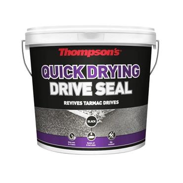 THOMPSONS QUICK DRYING DRIVE SEAL BLACK 10ltr