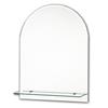 TEMA BEVELLED MIRROR ARCHED 60X40CM WITH 1 SHELF