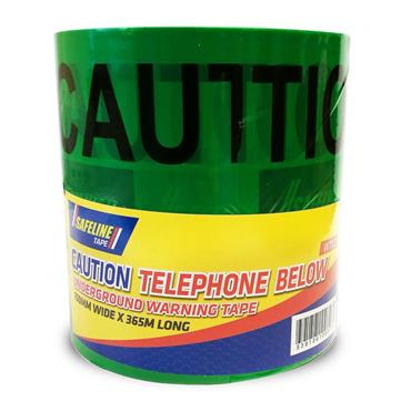 WARNING TAPE TELEPHONE LINE BELOW/FIBRE OPTIC CABLES 36