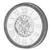 CLOCKWORKS GEARS CLOCK GREY 50CM