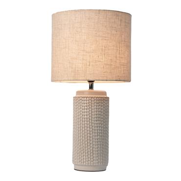 HAZEL TABLE LAMP CREAM 60CM