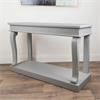 SCROLL CONSOLE TABLE WARM GREY 130CM