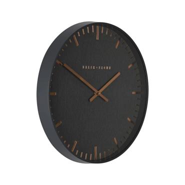 BAKER AND BROWN NOIR CLOCK GOLD 40CM