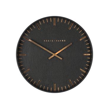 BAKER AND BROWN NOIR CLOCK GOLD 40CM