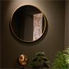 MODENA ROUND WALL MIRROR GOLD 60CM