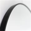 MODENA ROUND WALL MIRROR BLACK 90CM