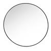 MODENA ROUND WALL MIRROR BLACK 90CM