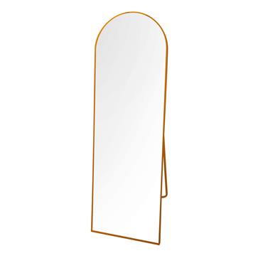 MODENA FLOOR STANDING MIRROR GOLD 160CM