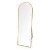 MODENA FLOOR STANDING MIRROR GOLD 160CM