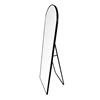 MODENA FLOOR STANDING MIRROR BLACK 160CM