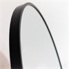 MODENA FLOOR STANDING MIRROR BLACK 160CM