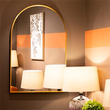 MODENA WALL MIRROR GOLD 96CM