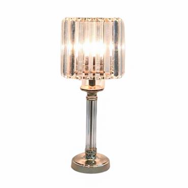 IMOGEN GLASS LAMP GOLD 40CM