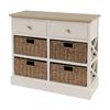 RENO 2 DRAWER AND 4 BASKET UNIT