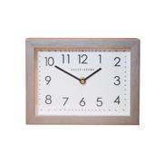 BAKER AND BROWN MANTEL CLOCK LIMESTONE