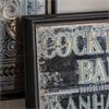 MIRROR COCKTAIL FRAMED SIGN 110CM