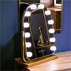 HOLLYWOOD BULB ARCH VANITY MIRROR GOLD