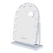 HOLLYWOOD BULB ARCH VANITY MIRROR WHITE