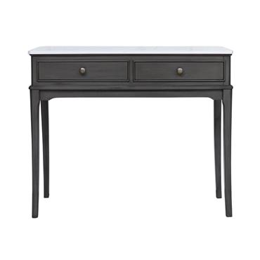 MONROE 2 DRAWER CONSOLE WITH MARBLE TOP