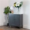 MONROE 2 DOOR CABINET WITH MARBLE TOP