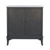 MONROE 2 DOOR CABINET WITH MARBLE TOP