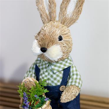 EASTER BUNNY BOY WITH BASKET