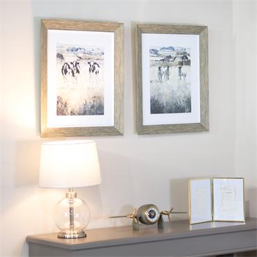 CURIOUS CHATTER FRAMED PRINT 58x50cm