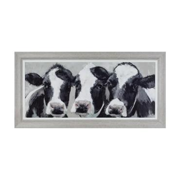 FRAMED PRINT DAIRY DOLLS